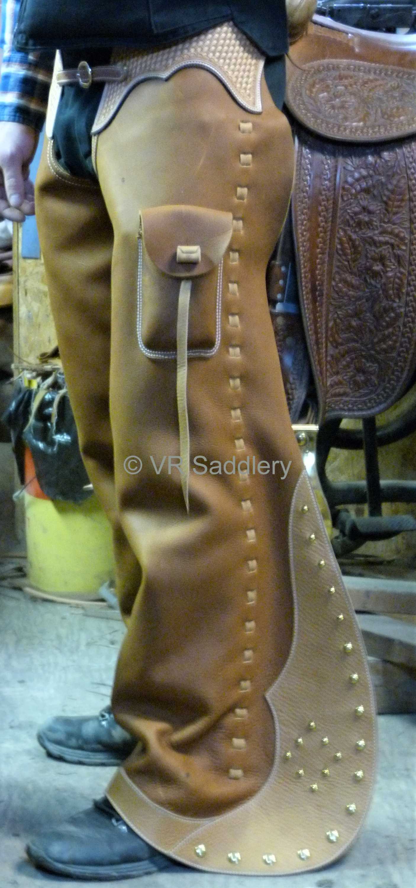 VR Saddlery Custom Chaps and Chinks